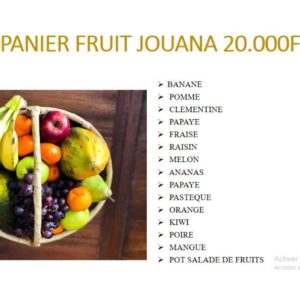 Paniers fruits mixtes