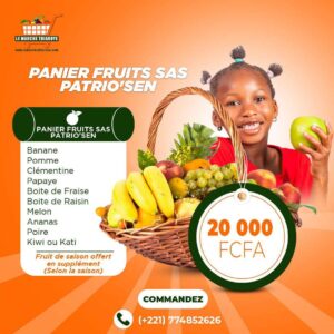 PANIER DE FRUITS MIXTES