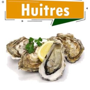 huîtres fraîches