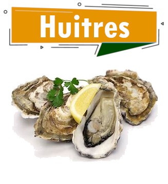 huîtres fraîches