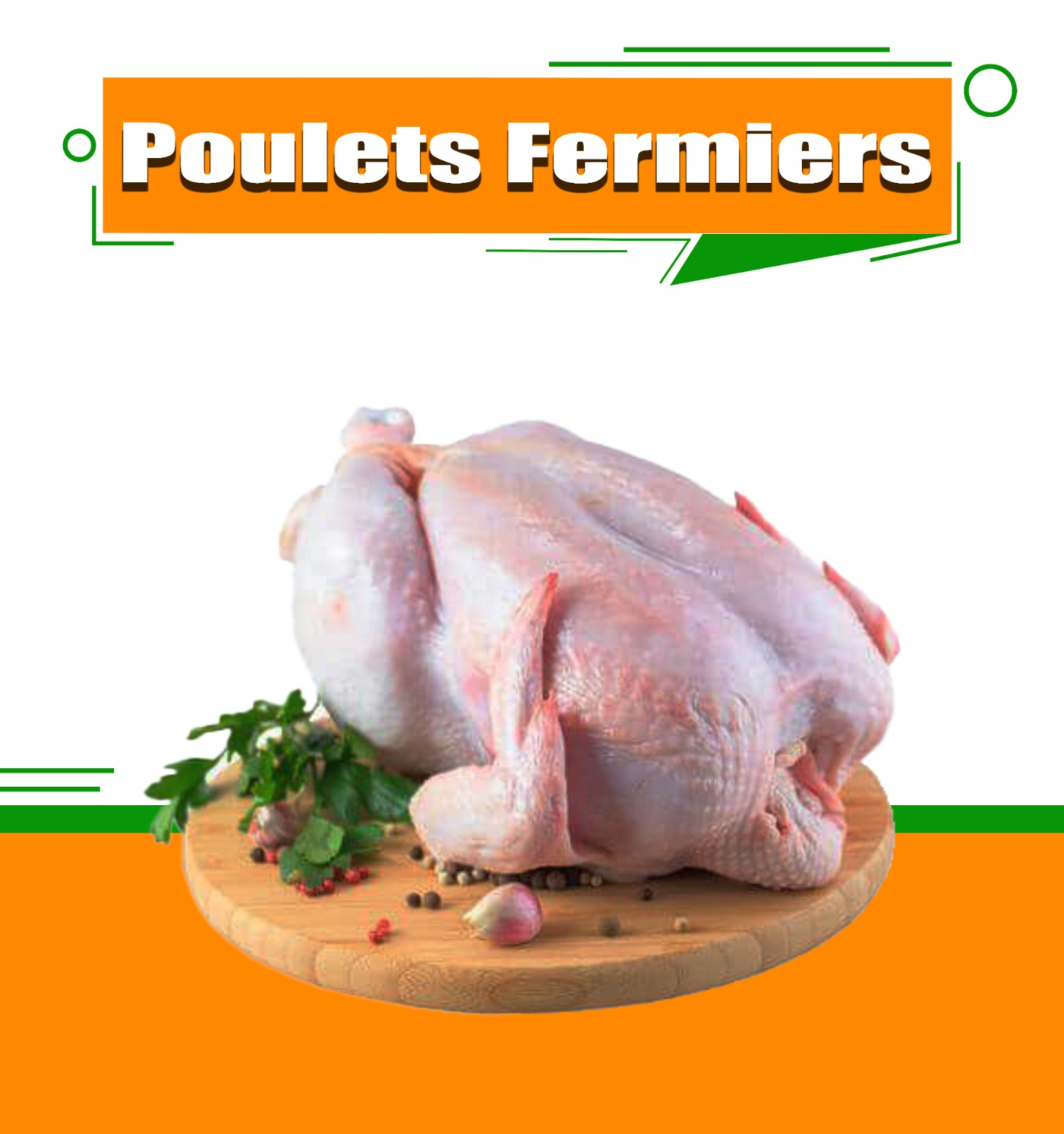 Poulets fermiers Dakar